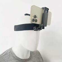 Kit de support de téléphone portable avec sangle de poitrine. Idéal pour les caméras POV/VLOG, la pêche, le vélo. Support de caméra pour le corps. Accessoires de clip pour téléphone portable compatibles avec les caméras d'action.