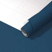1 卷家居装饰贴纸墙纸卷，防水乙烯基接触纸，适用于客厅贴纸、橱柜厨房装饰墙贴、即撕即贴墙纸、房间装饰壁纸、墙纸、浴室墙面装饰 - 藍色 - 查看 8