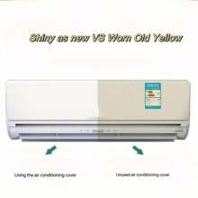 Air Conditioner Cover Wall Mounted AC Cover Dustproof AC Cover Stretchable AC Protector Elastic AC Dust Cover AC Unit Shield Indoor AC Cover Minimalist AC Cover Plain Color AC Cover Universal AC Cover Home Dust Protector Modern AC Cover Wall Hanging Shield Dust Prevention Sleeve Soft Fabric Cover Stretch Fit Protector Simple Style,Dust Cover,Household Air Conditioner Anti-Dust Cover