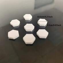 1200 片/包厚型六角强力双面胶带 - 采用高粘度胶水制成，适用于 DIY 工艺品，适合零售商、工作室和商店返校 - 彩色 - 查看 5