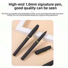 10pcs Bullet Tip Large Capacity Signature Pens, Suitable For Business, Office, Student Calligraphy Practice, Ideal Gift For Friends Back To School - Multicolor - View 12