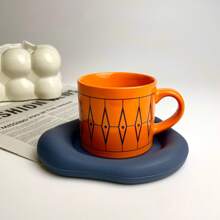 1pc Soft Silicone Coaster - Suitable For Coffee Cups, Hand Washable Best Gifts Birthday Graduation
