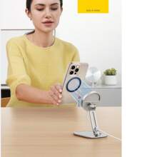 ROJEMXVE 4 PCS Powerful Magnetic Ring -For MagSticker Ring - Mag Ring Compatible With MagMagnetic Wireless Charger Case Compatible With IPhone 16 15 14 Pro Max Galaxy Android Accessories