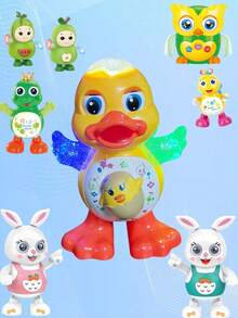 1 件唱歌跳舞小鸭子益智玩具，适合婴儿和幼儿