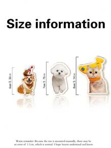 1 Spersonalizowany akrylowy magnes na lodówkę ze zdjęciem zwierzaka, Spersonalizowana, kreatywna naklejka magnetyczna w kształcie, Magnes na lodówkę z portretem zwierzaka, Akrylowe magnetyczne magnesy DIY ze zdjęciem uroczego kota i psa, Niezbędnik ślubny, Wielofunkcyjny, Ozdobny, Wielokrotnego użytku, Wykwintny, Stylowy, Wysokiej jakości, Kolorowy, Nowoczesny, Niestandardowy, Spersonalizowany, Unikatowy, Idealny prezent dla niego, Idealny prezent dla niej, Chłopaka, Taty, Dziewczyny, Mamy, Rodziny, Przyjaciół, Herbaciarni, Domu, Ogrodu, Biura, Na rocznice, Na Walentynki, Na Dzień Matki, Na urodziny, Na Dzień Ojca, Na ukończenie szkoły, Na śluby, Na parapetówkę, Wielofunkcyjny, Ozdobny, Wielokrotnego użytku, Wykwintny, Stylowy, Wysokiej jakości, Kolorowy, Nowoczesny, Niestandardowy, Spersonalizowany, Unikatowy, Idealny Prezenty dla niego, idealne prezenty dla niej, chłopaka, taty, dziewczyny, mamy, rodziny, przyjaciół, herbaciarni, domu, ogrodu, biura, na rocznice, walentynki, dzień ma