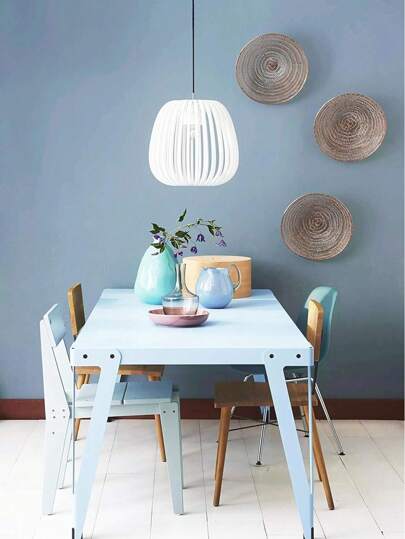 Roll Sky Blauw Home Stick Wallpaper Roll, Waterproof Vinyl Contact Paper Living Room Stickers ,Cabinets Kitchen Wand Stickers,Peel view 2