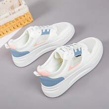 Women Casual Shoes - 白灰 - 查看 2