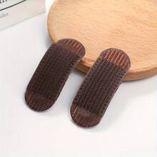 2 piezas Pinzas para el cabello sencillas de mujer, herramientas invisibles para dar volumen a las raíces, accesorio de cabello minimalista, esencial para volumizar el flequillo, peinar el cabello, artículos para el cabello, accesorios para el cabello
