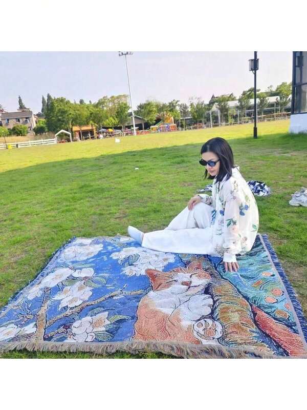 1pc Outdoor Camping Picnic Mat Rug For Room Decor