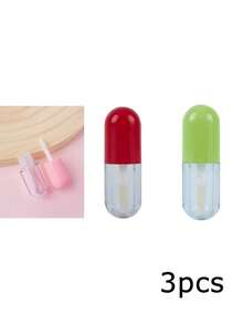2 chai đựng kem nền/serum mini du lịch có thể tái sử dụng kèm cọ, hộp đựng mỹ phẩm chống rò rỉ, thiết kế thủy tinh trong suốt, hoàn hảo cho du lịch, kỳ nghỉ và mùa hè. - Nhiều màu - Xem 10