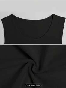 2025 Pantera Official High Noon Tank Top - 2025 Men'S & Women'S Sleeveless Crew Neck Vest, 100% Cotton Knit Fabric, Casual All-Season Pullover Shirt, Regular Fit, Machine Washable, Bold Print Vest - Black - View 5