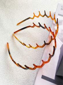 1/2 Women's Simple Basic Headbands, Wavy, Makeup Headband, Elegant Style Headbands, Hair Accessories Hairband Diadema Hair Hoop