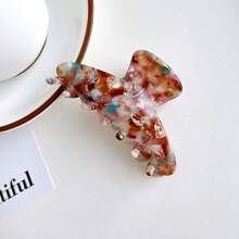 1 Stück/4 Stück/5 Stück Lässige Strand, Straße, Reise, Party, Urlaub Azetat Süß Haarklammern, Mini Frisch Haaraccessoires, Azetat Mittel Haarklammern, Minimalistische Schildpatt Haarspangen, Haargummis für alle Jahreszeiten Herbst Winter