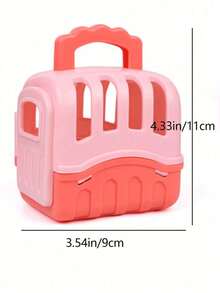 1 Set Realistic Pet House, Breeding House, Handheld Cage (Some Parts Color And Category Randomly Shipped), Role Play