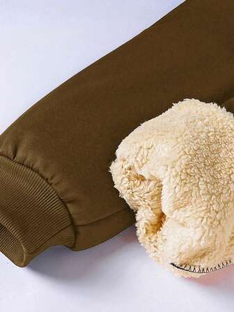Thermal Lined Warm Sports Pants,Fleece,Winter