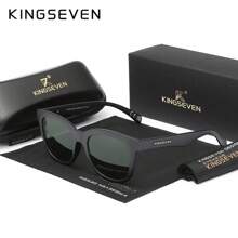 KINGSEVEN Lunettes pour hommes, lunettes de soleil extérieures, pêche, conduite, retour à l'école, look de prépa