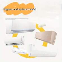 Air Conditioner Cover Wall Mounted AC Cover Dustproof AC Cover Stretchable AC Protector Elastic AC Dust Cover AC Unit Shield Indoor AC Cover Minimalist AC Cover Plain Color AC Cover Universal AC Cover Home Dust Protector Modern AC Cover Wall Hanging Shield Dust Prevention Sleeve Soft Fabric Cover Stretch Fit Protector Simple Style,Dust Cover,Household Air Conditioner Anti-Dust Cover