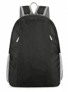Nueva mochila plegable de uso múltiple y casual con múltiples bolsillos, diseño versátil para exteriores, viajes, transporte, estilo universitario, hombre de moda