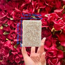 1pc White Luxurious Crystal-Inlaid Desk Pen Holder, Creative Ceramic Rhinestone Makeup Brush Holder, Fashion Cosmetic Organizer Storage