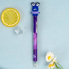Disney 9pcs[ Disney Official ] Inside Out Erasable Gel Pen Full Character Color Gel Pen Exam Diary Seamless Modification School Supplies, Back To School