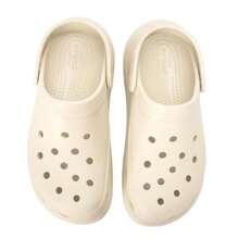 Crocs Sandalias deportivas tipo zuecos hinchados unisex, cómodas para interiores/exteriores y playa, estilo # 207521-2Y2