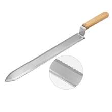 Cuchillo de miel de 40 cm, raspador de apicultura, herramientas de apicultura de acero inoxidable, equipo de extracción de miel - Diente de un solo lado - Ver 2