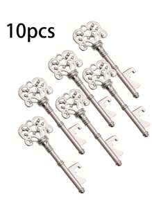 1pc Vintage Crown-Shaped Bottle Opener, Suitable For Bar Or Home, Bar Tools, Wedding Party Favor, Kitchen Gadget, Wedding Gift, Keychain Pendant, Gift For Father