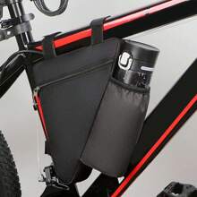1pc Multi-Functional Mountain Bike Bag, Large-Capacity Front Beam Bag, Tool Bag, Mountain Road Cycling Bag, Triangular Bag