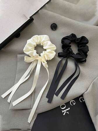 1 pieza Mariposa - Lazo de cinta, Grande - Coletero de lazo con textura de satén de alta gama, Accesorio de pelo para atar el cabello de manera dulce, Accesorio de pelo. Coleteros Coletero Lazos de pelo