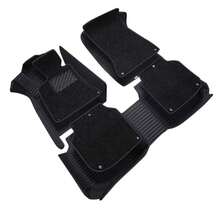 Versa 3D tapetes tipo charola 100% personalizado en el modelo original - Negro - Ver 3