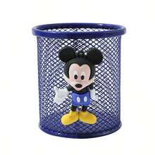 1pc  &  Pen Holder - Lightweight Mesh Design Desktop Organizer Box, Suitable For School & Office Supplies, Pink, Red And Blue Perfect Gifts - Multicolor - View 15