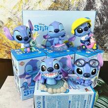 Disney Disney Stitch Collectibles Statues, Cute PVC Cartoon Character Statues, Versatile Indoor And Outdoor Decorations, Ideal Christmas Gifts, Surprises