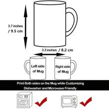 1 pieza Taza personalizada con texto, 11 onzas con 7 nombres personalizados impresos, diseño personalizado, taza para el hogar personalizada para sus amigos y familiares, regalo de cumpleaños, regalo de Año Nuevo, regalo familiar, regalo de boda, regalo de graduación