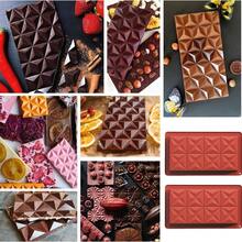 2.54厘米深特大号厚硅胶巧克力棒模具，迪拜风格酿坚果巧克力糖果棒模具 - 彩色 - 查看 3