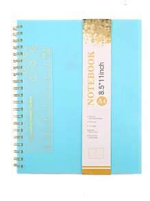 A4 Coil Notebook, Simple Ins-Style Notebook And Comes With Rulers, School Supplies, Office Supplies School Supplies, Back To School