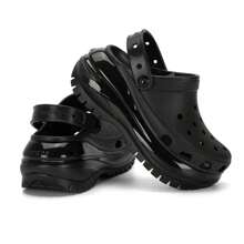 Crocs Sandalias deportivas hombre/mujer de suela gruesa y duradera, cómodas sandalias tipo slip-on para interior y exterior, modelo 207988-001