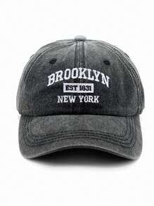 1 Washed Men's Baseball Cap,Fashionable Couple Hats