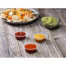 {4 Oz,200 Cups} Clear Diposable Plastic Portion Cups No Lids, Small Mini Containers For Portion Controll, Jello Shots, Meal Prep, Sauce Cups, Slime, Crafts, Disposable Souffle Cups & Much More-Cb - 1.5 Oz - View 3