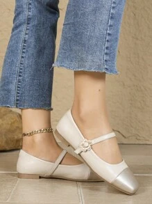 New Mary Jane Flats, Spring Ladylike Vibe, Matched With Dress, Sweet & Gentle, Suitable For Women