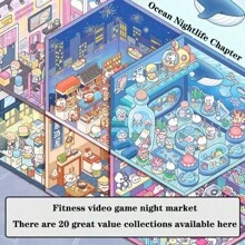 Set de colección de paisajes en miniatura que incluye 20 tarjetas de escena + 25 pegatinas + 1 pinza, con efecto visual 3D. Pegatinas en miniatura de casas DIY para manualidades y recuerdos escolares, ideal para el regreso a clases.