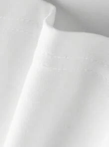 2 piezas Conjunto suave de niño preadolescente con estampado divertido de "Mamá's Boy", de manga corta y pantalones cortos, para uso diario de primavera y verano, ropa para niños