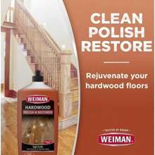 32 Oz. Hardwood Floor Polish And Restorer High-Traffic Restores And Shines Dull Hardwood Micro-Filling Technology Treats Scratches Extends The Life Of Hardwood Floors