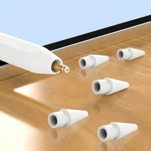 5 pezzi Punte di stilo capacitivo di ricambio compatibili con la prima e la seconda generazione di Apple Pencil