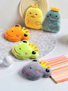 小狗吱吱叫狗玩具套装毛绒小狗，可爱咀嚼宠物狗玩具，带吱吱叫声，适合小型犬玩耍（仅限宠物）