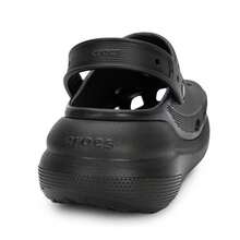 Crocs 男女通用蓬松木底凉鞋，舒适休闲运动鞋，室内/室外，沙滩装 - 207521-001