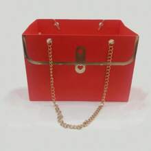 3pcs Romantic Flower Gift Bags, Rectangular Floral Packaging Bags, Creative Bouquet Pouches With Drawstring - Used For Storing Earrings, Rings, Necklaces, Bracelets, Small Gifts, Wedding Keepsakes, Party Favors