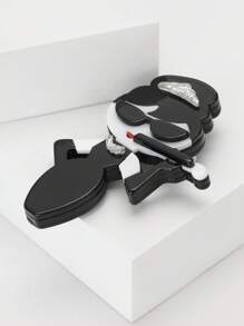 1 pezzo Spilla da donna con figura di donna che fuma in acrilico, spilla da applicare su borse, maglioni, cappotti, cappelli, scarpe, vestiti, abiti