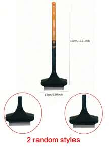 Cepillo de limpieza de ventanas de mango largo y multiuso, reutilizable, removedor de polvo con limpiacristales, herramienta universal para limpiar mallas de ventana