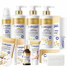 SADOER 胶原蛋白抗皱护肤全系列 - 身体乳、眼霜、面霜、精华液、护手霜、洁面乳、爽肤水、保湿啫喱。胶原蛋白成分，女士适用，多色护肤品，沐浴产品 - 骨膠原 - 查看 8