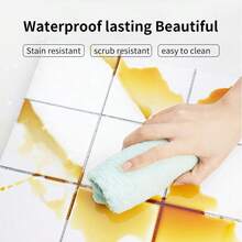 瓷砖填缝剂、填缝密封剂、防水防霉白色瓷砖填缝剂，适用于厨房和浴室